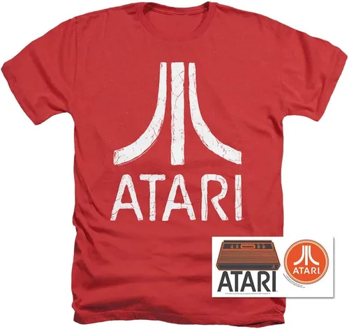 Vista 2 de Popfunk Clásico Atari Video Game Retro Logo Vintage Gaming Console T Shirt & Stickers