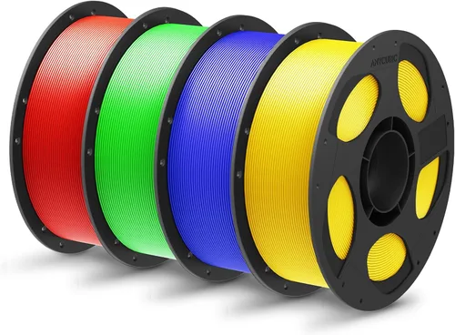 Vista 22 de ANYCUBIC Filamento PLA Plus (PLA+), paquete de filamento para impresora 3D de 0.069 in, alta dureza, precisión dimensional +/- 0.001 in, impresión