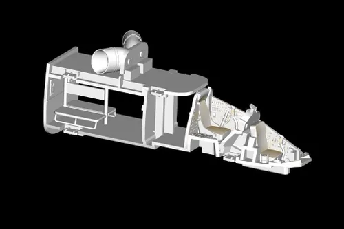 Vista 9 de Hobby Boss Kit de construcción de modelo de avión Mi-24V Hind-E