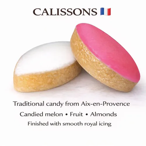Vista 3 de Maxim's de Paris - Surtido gourmet de confitería francesa - Calissons, pastas de frutas, caramelos, turrones - 32 piezas, 6.9 onzas