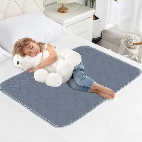 Vista 9 de Almohadillas Impermeables para Sillas para Incontinencia Paquete de 4 Protectores de Asiento Reutilizables 22" x 21" Protector de Silla Lavable