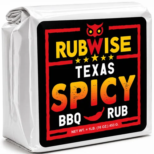 Vista 13 de RubWise Texas Style Brisket Rub, dulce, ahumado y salado, 11.5 onzas