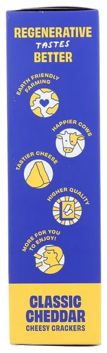 Vista 5 de Cheddies, Galletas de queso cheddar 100% naturales con proteína, queso cheddar, 4.2 onzas, 6g de proteína, bajas en carbohidratos