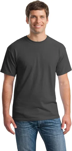 Vista 299 de Gildan Camiseta G500 para hombre Ceniza/baya