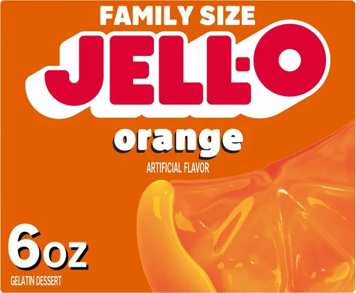 Vista 16 de Jell-O Gelatin Dessert Mix, Family Size, Cherry, 6 oz Box