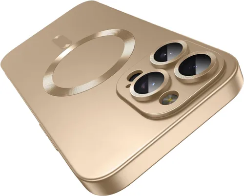 Vista 17 de Funda magnética para iPhone 13 Pro MagSafe con protector de lente de cámara, protección completa, delgada, suave, a prueba de golpes, antiarañazos