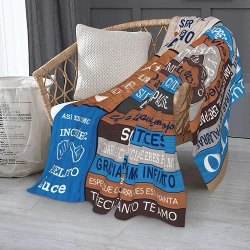 Vista 4 de Regalos de Abuelito, Regalos para Abuelo Dia del Padre, Regalos para Abuelo en Español, El Mejor Abuelo Del Mundo, Manta para abuelo 60 x 50