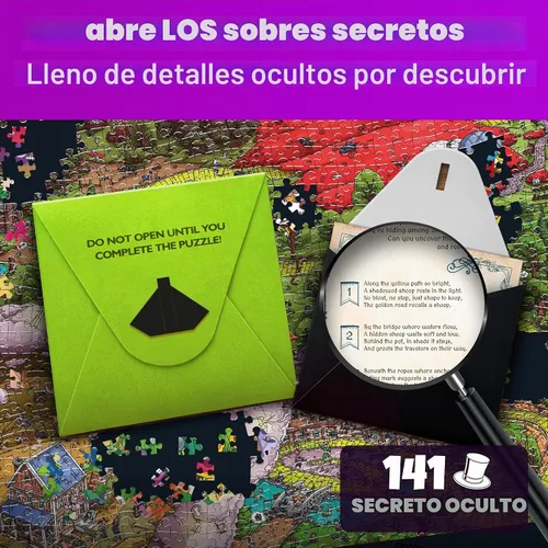 Vista 5 de Rompecabezas de 1000 piezas para adultos - Rompecabezas para adultos 1000 Oz