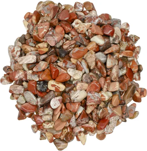 Vista 7 de Piedras de ágata mixta de 1 libra de África - 0.40 a 0.60 pulgadas promedio - Rocas pulidas para artes y manualidades, reiki, wicca y mucho más.