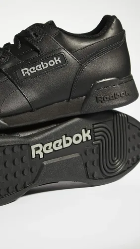Vista 4 de Reebok Classics Workout Plus MU DV4312 Tenis para hombre (rojo Cantónblanco)