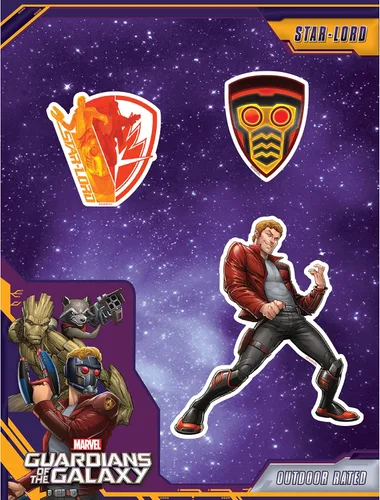 Vista 17 de Marvel Guardianes de la Galaxia Groot Calcomanías – Juego de 3 calcomanías de vinilo para coche, laptop, computadora, monopatín, calcomanías