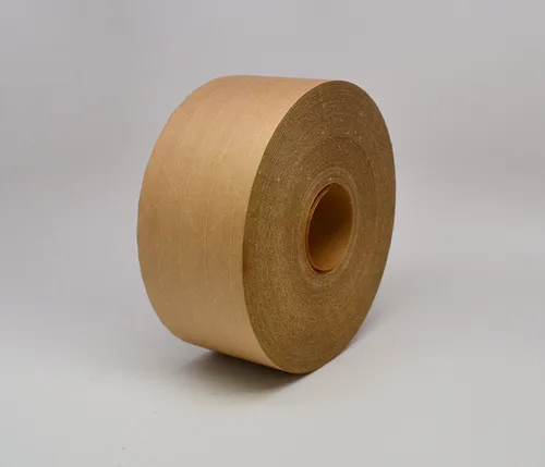 Vista 2 de Kraft, cinta activada con agua reforzada, 3" x 450 pies (1 rollo)
