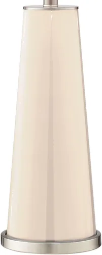 Vista 4 de Color + Plus Leo - Juego de 2 lámparas de mesa de cristal blanco leche al vapor de 29 1/2 pulgadas