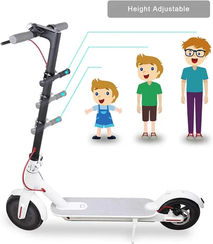 Vista 2 de Scooter Kids Handle Grip Bar compatible con Ninebot MAX ES/Xiaomi M365 Pro/Gotrax/Hover-1 Scooter eléctrico para niños, mango seguro, barra