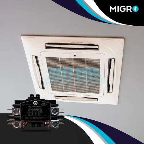 Vista 5 de Migro Contactor de CA resistente de 2 polos y 40 amperios que reemplaza prácticamente todos los modelos residenciales de 2 polos