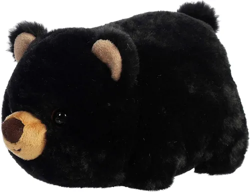 Vista 5 de Aurora Adorable animal de peluche Spudsters de oso de cerdo, forma redonda para acurrucarse reconfortantes, perfecto para niños de todas las edades
