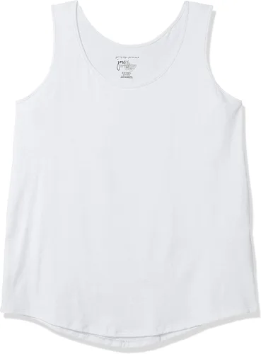 Vista 3 de JUST MY SIZE Camiseta sin mangas de algodón para mujer, talla extra grande