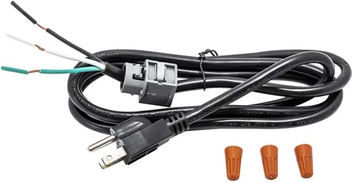 Vista 5 de Certified Appliance Accessories Manguera para lavavajillas con codo FGH de 90 grados, línea de suministro de agua, 6 pies, kit de cable