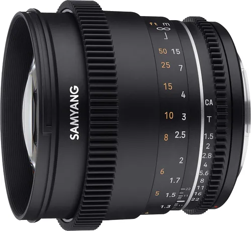 Vista 6 de Samyang 3.346 in T1.5 de alta velocidad Full Frame VDSLR MK2 para MFT