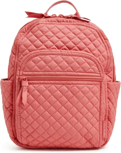 Vista 17 de Vera Bradley - Mochila pequeña de algodón para mujer Negro