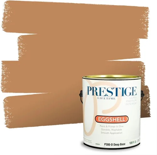 Vista 43 de Pintura 2 en 1, para primera mano y para exterior, de Prestige Paints, E100-N-1120BM