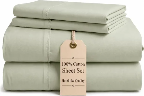 Vista 12 de Good Sleep Bedding Sábanas tamaño individual XL, juego de sábanas de 4 piezas, 800 hilos, suaves, duraderas, extra largas, bolsillo profundo de 16