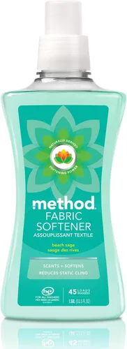 Vista 8 de Method Suavizante de telas; salvia de playa; 53.5 onzas; 45 cargas; paquete de 4; el embalaje puede variar