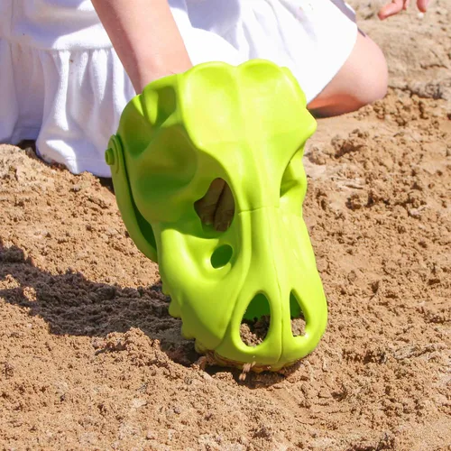 Vista 9 de HABA Guante de arena de dinosaurio - Excavador de juguetes y artefacto de juego para la playa, caja de arena o cualquier sitio de excavación