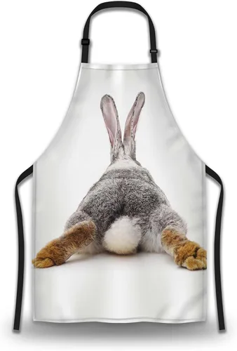 Vista 15 de Delantales divertidos para adultos y hombres, diseño de abeja grande, pequeño, divertido para insectos, para cocina, restaurante, barbacoa, pintura
