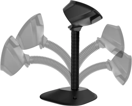 Vista 2 de Symcode Soporte universal para escáner de código de barras manos libres, escáner de código de barras, soporte de cuna, ángulo base y cabeza