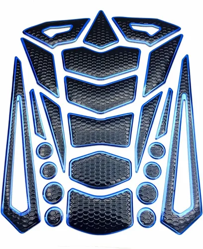 Vista 4 de Niree Adhesivo protector de brillo metálico para tanque de motocicleta para Honda VTX1300 CB599 / CB600 HORNET CBR 600 F2, F3, F4, F4i CB919 C01