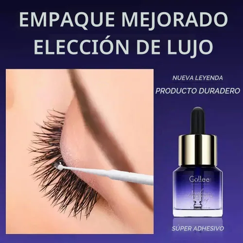 Vista 4 de Super Bonder para extensión de pestañas con mayor retención, pegamento para pestañas, acelerador de adhesivo para pestañas, sellador