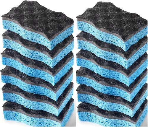 Vista 6 de O-Cedar Esponja exfoliante resistente Scrunge, 6 unidades (paquete de 4)