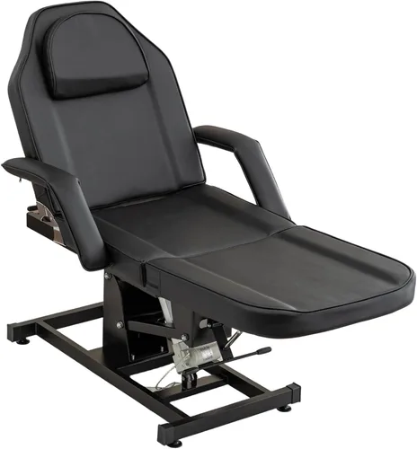 Vista 15 de Hohuqeri Mesa de masaje eléctrica profesional con control remoto, respaldo ajustable, cama médica para spa y depilación, silla de belleza de tatuaje