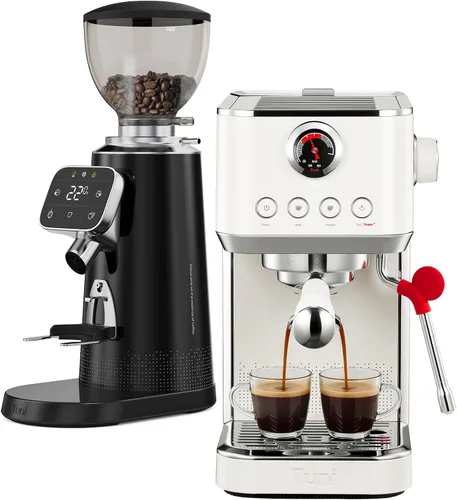 Vista 13 de Tuni E2 Gen3 - Máquina de café expreso de doble caldera con potencia de Marfil