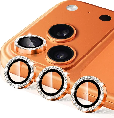 Vista 11 de Compatible con iPhone 13 Pro para iPhone 13 Pro Max, protector de lente de cámara antiarañazos, vidrio templado 9H, protector de cámara de metal a