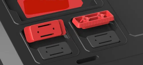 Vista 4 de NyVoozy Sistema de montaje de 30 pies para Milwaukee Packout (NEGRO)