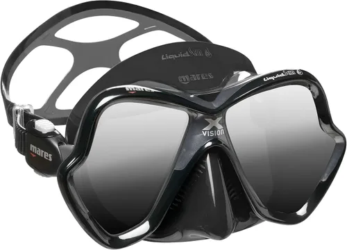 Vista 9 de MARES Unisex Adult X-Vision Ultra Liquidskin Comfortable Scuba Diving Two Window Mask with Silicone Face Piece