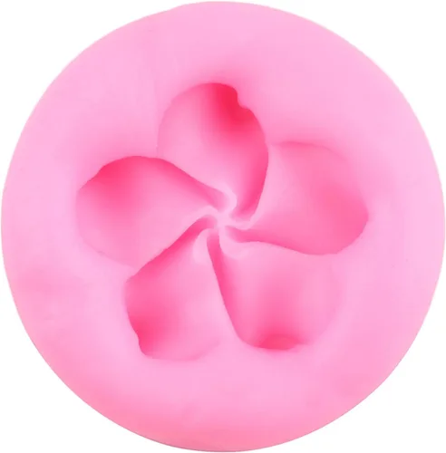 Vista 3 de ZiXiang Molde de silicona de flores de orquídea, molde de fondant de plumeria, moldes de hibisco, moldes de chocolate para decoración de pasteles