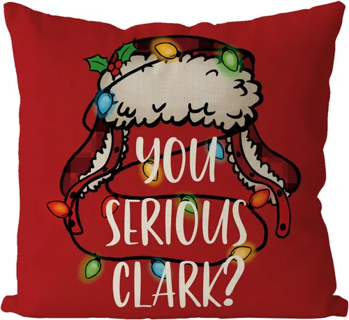 Vista 9 de GAGEC Fundas de almohada de Navidad de 16 x 16 pulgadas, almohadas de vacaciones de Navidad, fundas de almohada de invierno, decoración del hogar