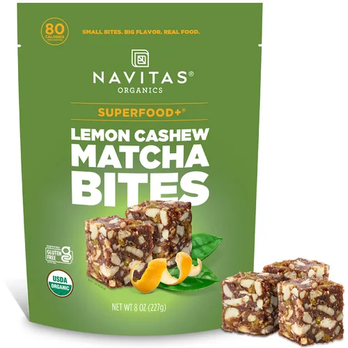 Vista 11 de Navitas Organics Berry Acai Superfood+ BITES – Power Snacks – Todo natural a base de plantas – Energía limpia y nutrición – USDA orgánico, sin OMG