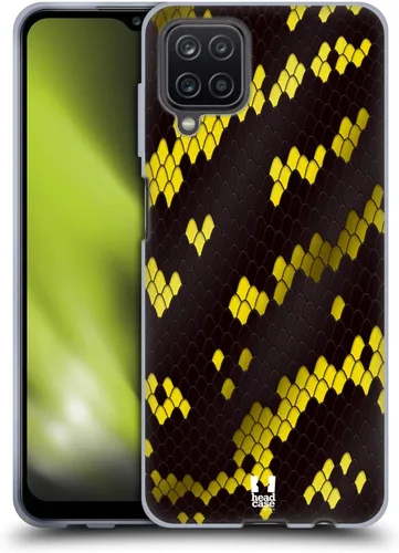 Vista 10 de Head Case Designs Ball Python - Funda de gel suave con patrón de serpiente compatible con Samsung Galaxy A12 (2020)