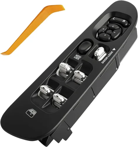 Vista 11 de 641-00496L Interruptor de ventana de control eléctrico delantero izquierdo compatible con Dodge Ram 1500 2500 3500 2002-2009, interruptor