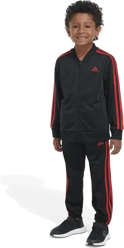 Vista 4 de adidas Conjunto de pista de tricot clásico para niños