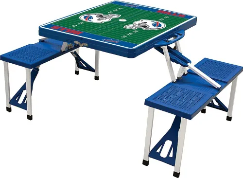 Vista 38 de Picnic TIME NFL Football Field Folding Picnic Table, Camping Table, Outdoor Table with Umbrella Hole