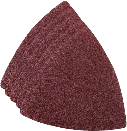 Vista 15 de Utoolmart Papel de lija para detalles, papel de lija triangular, almohadillas de lijado de gancho y bucle, multiherramienta oscilante triangular, 40