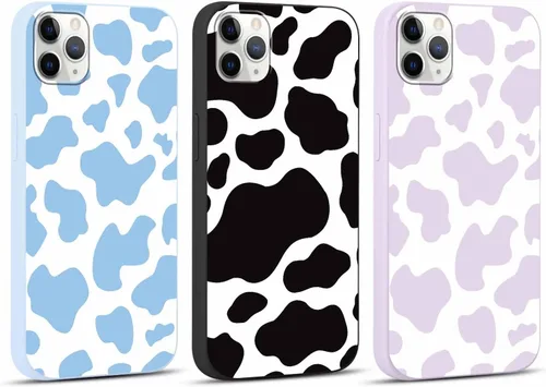 Vista 41 de Paquete de 3 Lindas Fundas con Estampado de Guepardo para iPhone 7/8/SE 2020/SE 2022 de 4.7", Fundas de Diseño Estético de Leopardo de Silicona