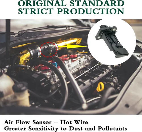 Vista 8 de 22680-3VA0A Sensor de flujo de aire masivo MAF para Nissan Altima 2015-2018, Maxima 2016 2015-2018 Murano, Pathfinder 2016, Quest 3.5L V6 Gas