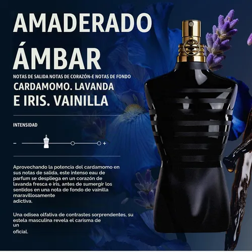 Vista 2 de Jean Paul Gaultier Le Male Le Parfum EDP Intense Spray Hombres