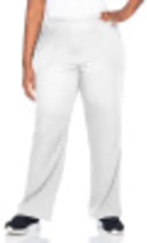 Vista 4 de Urbane 9306 - Pantalones médicos modernos de pierna acampanada con 2 bolsillos para mujer